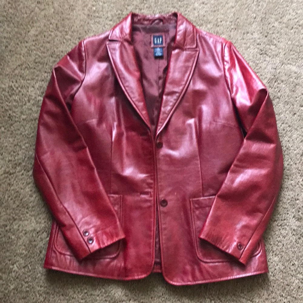 Leather jacket